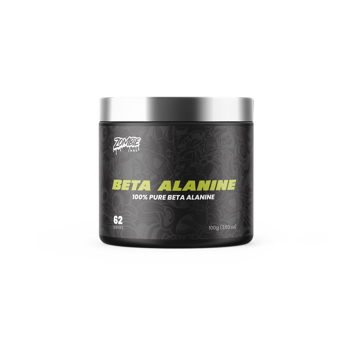 Beta Alanine 100gm Powder by Zombie Labs - Image 1