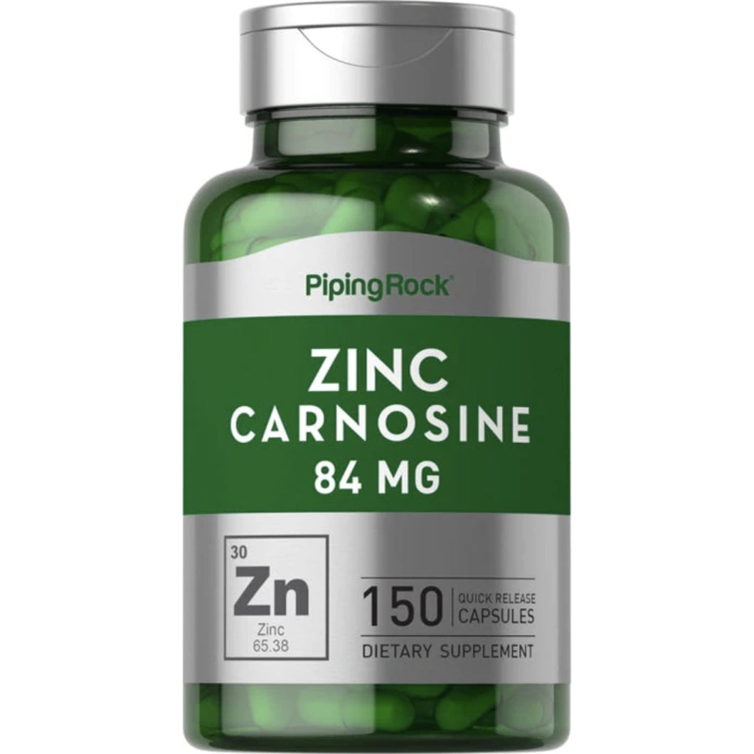PipingRock Zinc Carnosine 84 mg Zinc SUPPS247 