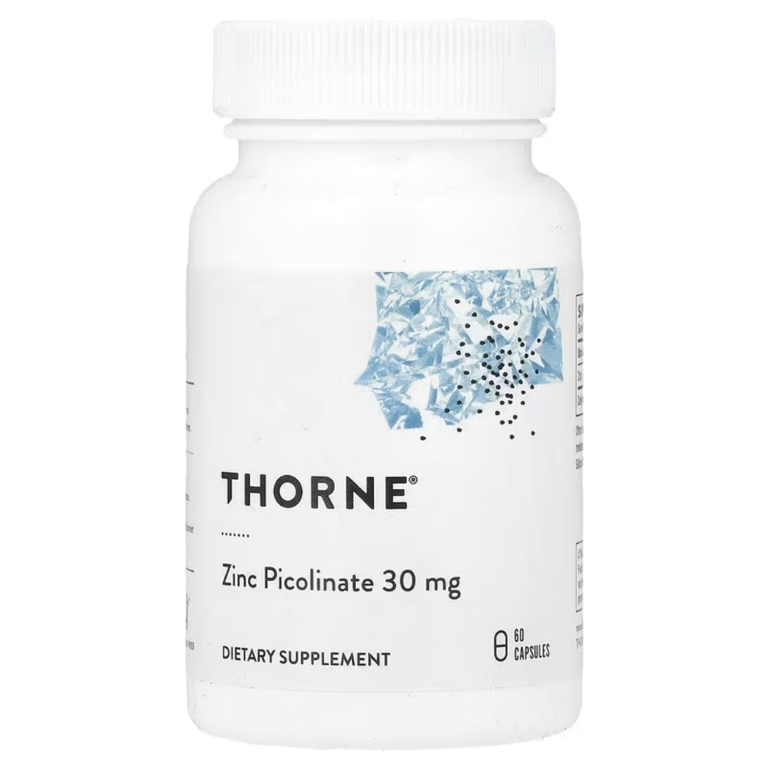 Zinc Picolinate 30 mg by Thorne Zinc Thorne  - Image 1