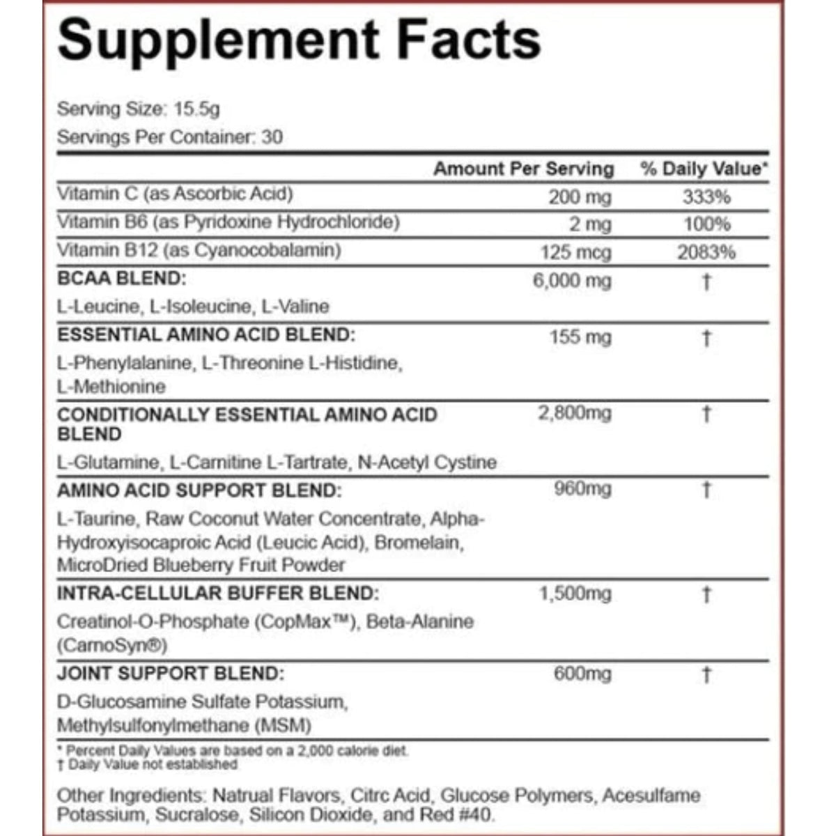 ALL DAY YOU MAY BCAAs SUPPS247  - Image 2