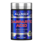 ALLMAX Nutrition D-Aspartic Acid, front of tub