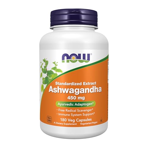 Ashwagandha 450 mg by NOW Foods – Stress Relief and Energy Support | Supps247 Australia - Image 1
