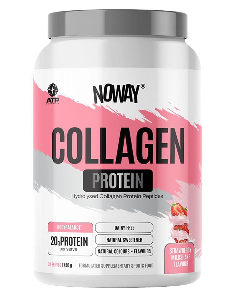 NOWAY Collagen Protein By ATP Science Strawberry Milkshake - Image 6
