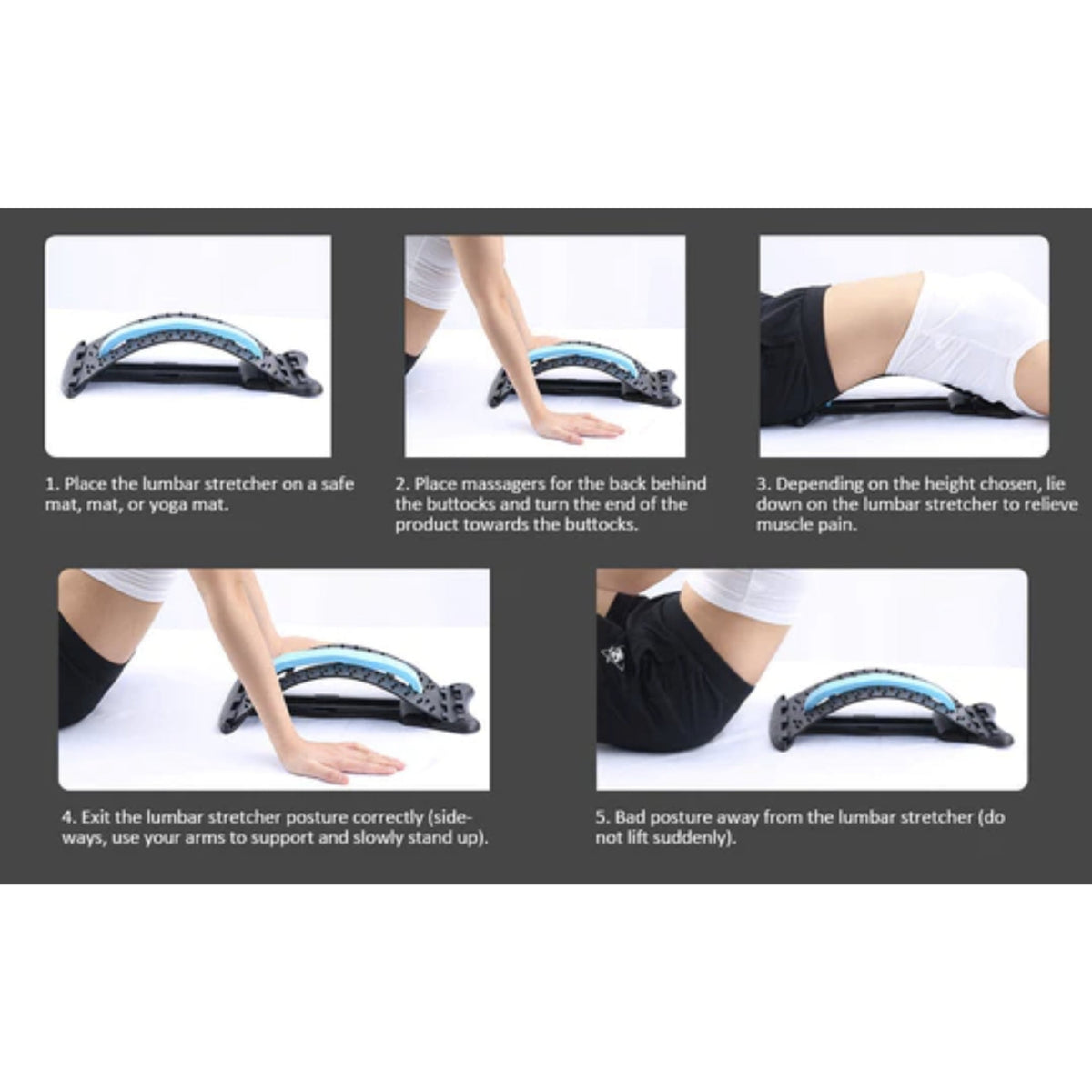 Back Stretcher Back & Lumbar Support Cushions SUPPS247  - Image 4