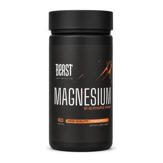 Beast Labs Magnesium Bi-Glycinate 750mg, front of bottle