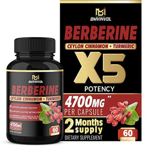 Buy Berberine Ceylon Cinnamon + Turmeric Herbal Supplements at SUPPS247 