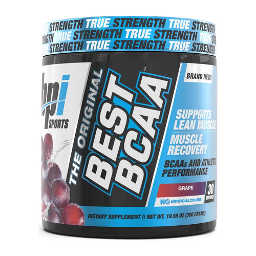 BPI Sports Best BCAA – 30 Servings, Grape tub front