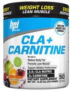 BPI Sports CLA + Carnitine Powder – 50 Serves Fruit Punch