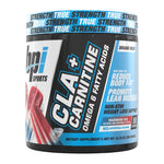 BPI Sports CLA + Carnitine Powder – 50 Serves, Rainbow Ice tub front