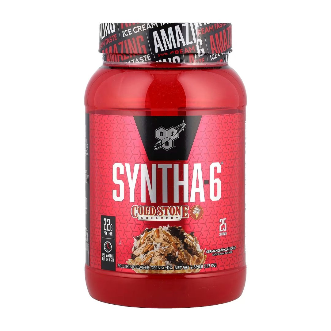 Syntha 6 Ultra Premium Protein by BSN PROTEIN BSN Cold Stone Creamery German Chocolate 