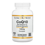 CoQ10 100mg with BioPerine by California Gold Nutrition – 150 Veggie Capsules