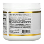 California Gold Nutrition Magnesium Powder, side label (directions)