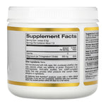 California Gold Nutrition Magnesium Powder, supplement facts panel