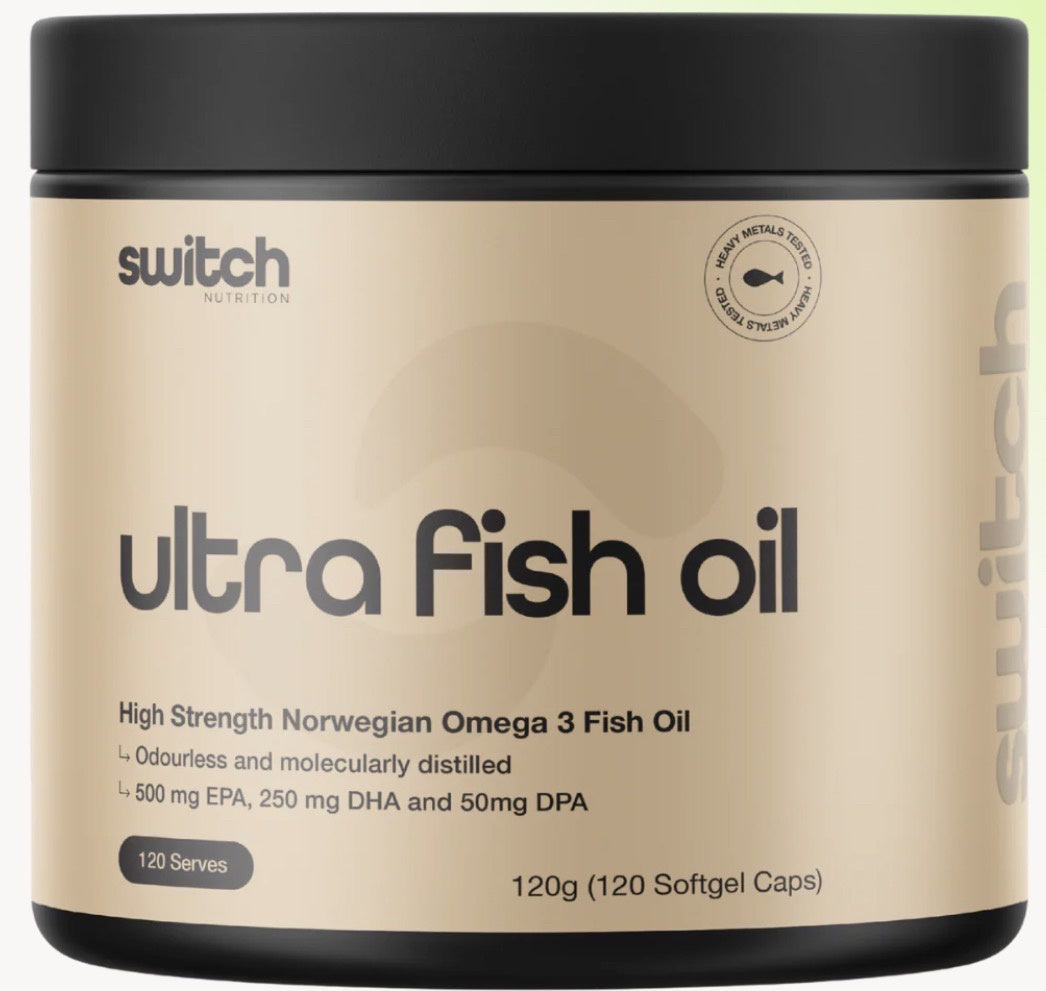 ULTRA FISH OIL BY SWITCH NUTRITION.