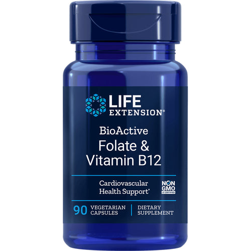 Life Extension Bioactive Folate & Vitamin B12