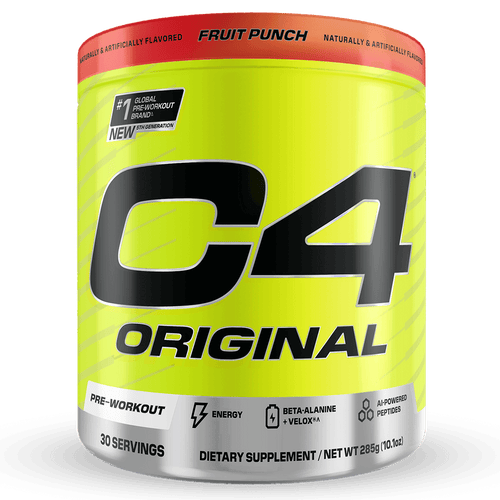 C4 Original Pre-Workout by Cellucor Fruit Punch 30 Serves