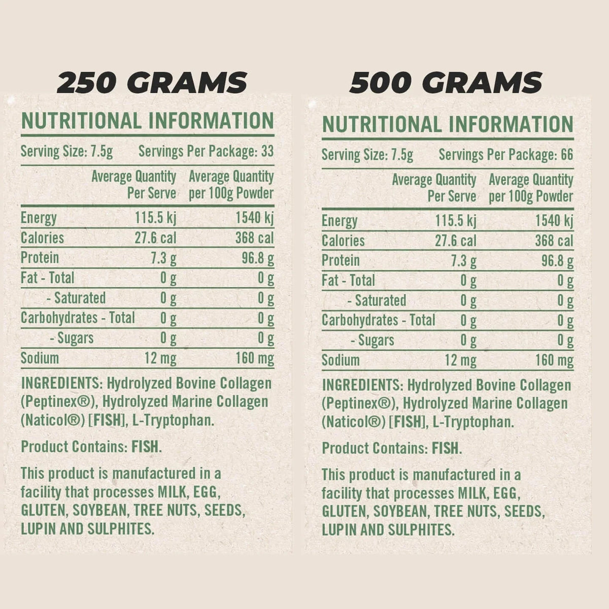 Rapid Total Collagen Peptides General RAPID SUPPLEMENTS  - Image 2