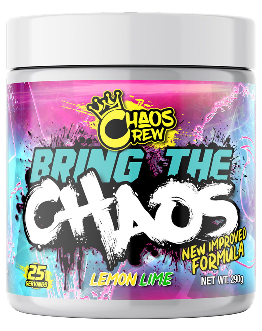 Chaos Crew Bring The Chaos Extreme Pre-Workout 25 Servings Lemon Lime