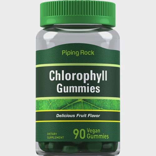 Chlorophyll Gummies (Delicious Fruit), 90 Vegan Gummies General Piping Rock 