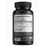 Supplement facts and ingredients label of Beast Labs Nutrition CLA supplement on white background