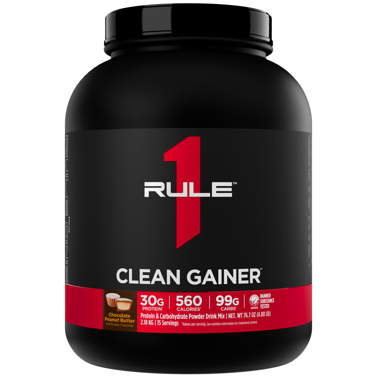 R1 Clean Gainer by Rule One Choc Peanut Butter 15 Serves