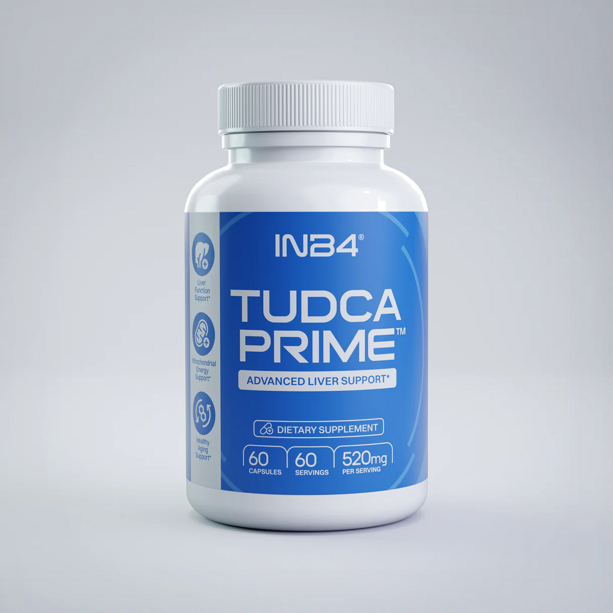 Tudca Prime Advanced Liver Support, 60 Capsules, By INB4 - Image 1