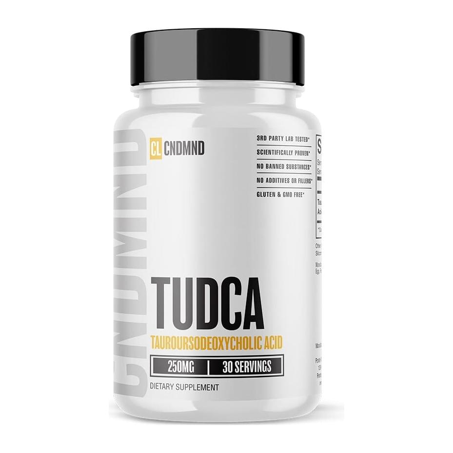 Tudca 250mg by Condemned Labz, front of bottle - Image 1