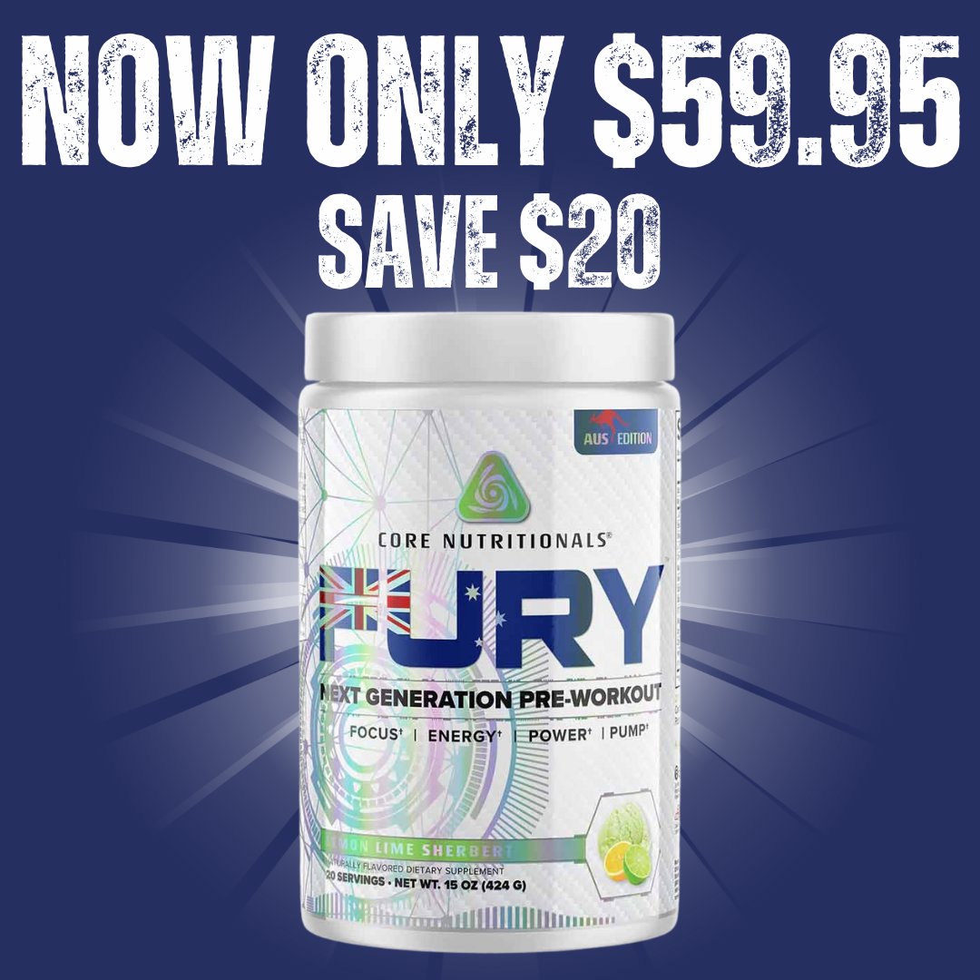 Fury Next Generation Pre-Workout by Core Nutritionals Pre-Workout unknown  - Image 1