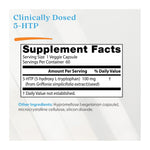 Doctor's Best 5-HTP, supplement facts panel