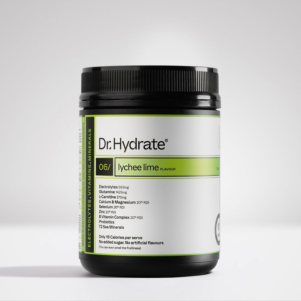 Dr. Hydrate Electrolytes 30 Servings Lychee Lime - Image 4