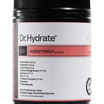 Dr Hydrate Electrolytes Watermelon flavour electrolyte hydration supplement tub