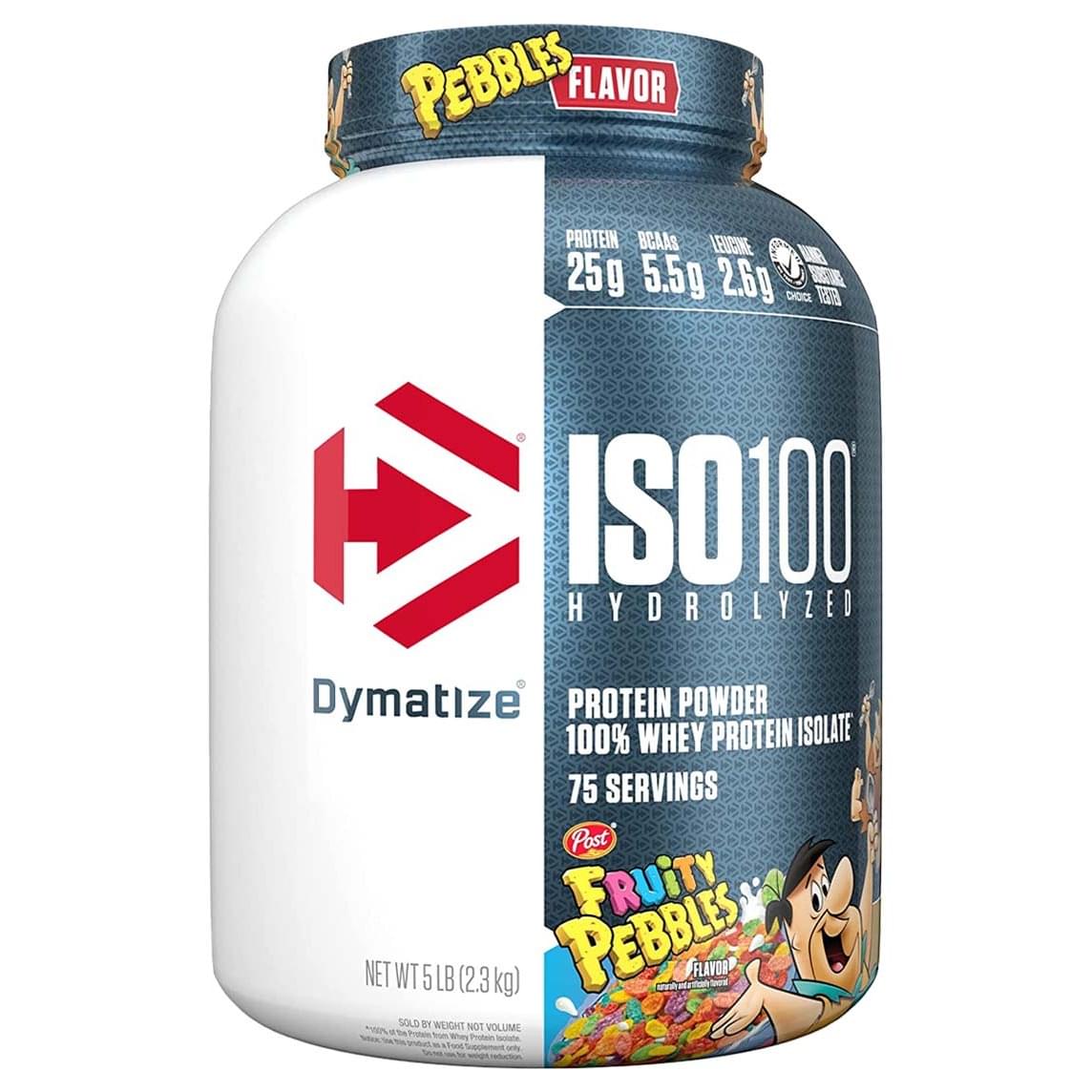 Dymatize ISO100 Hydrolyzed 5LB Fruity Pebbles