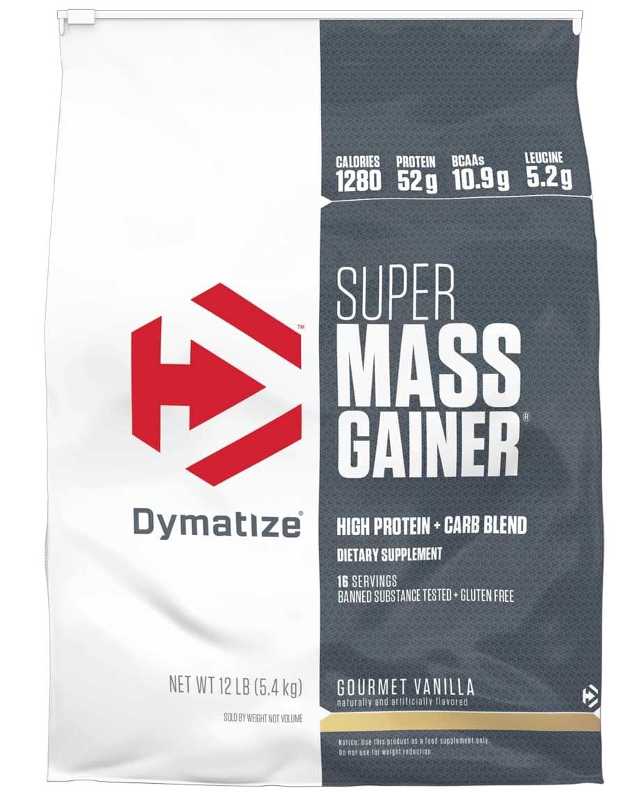 Dymatize Super Mass Gainer Weight Gainer 12Lbs Gourmet Vanilla - Image 4