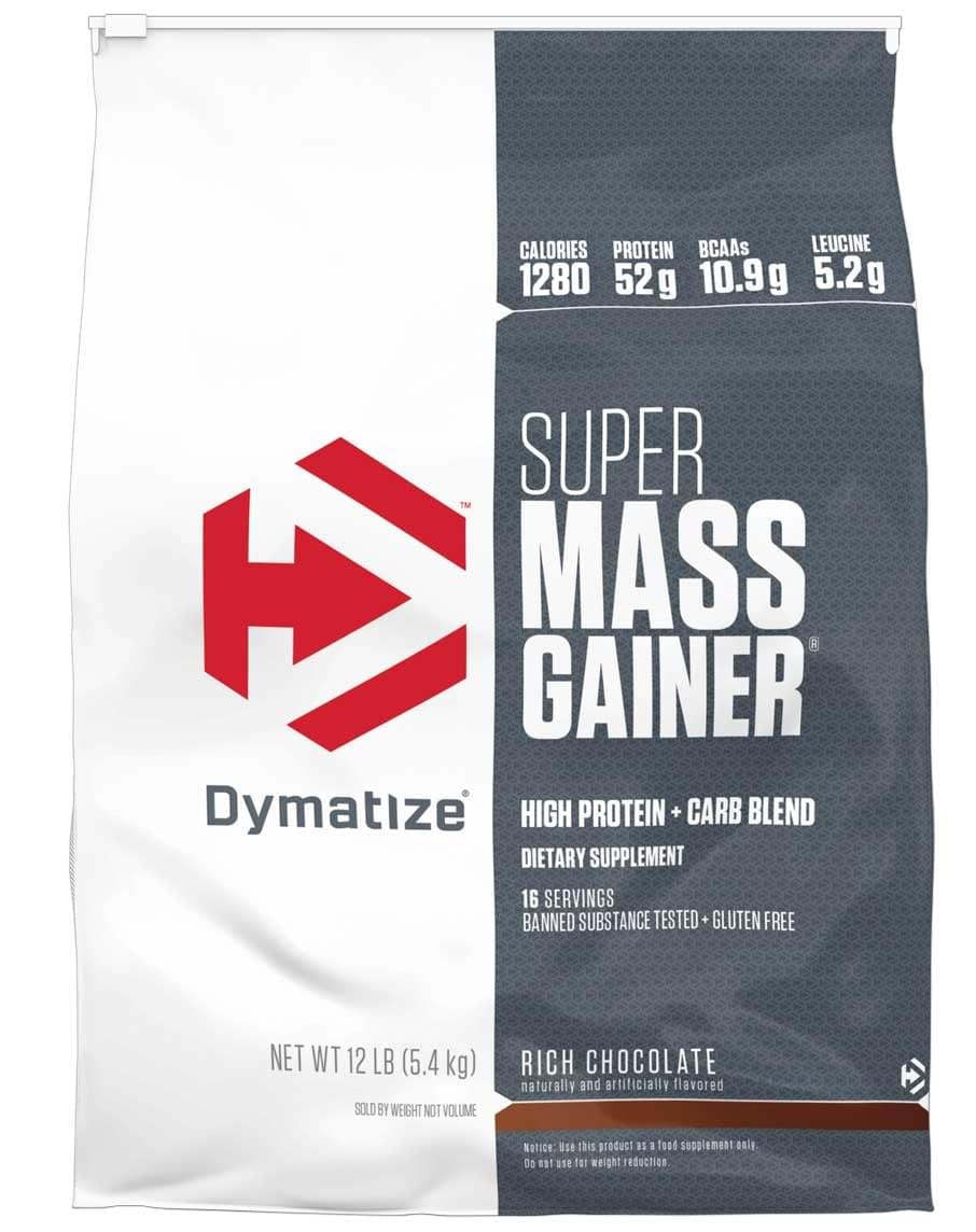 Dymatize Super Mass Gainer Weight Gainer 12Lbs Rich Chocolate - Image 3