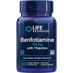 Benfotiamine with Thiamine, 100 mg, 120 Count, By Life Extension
