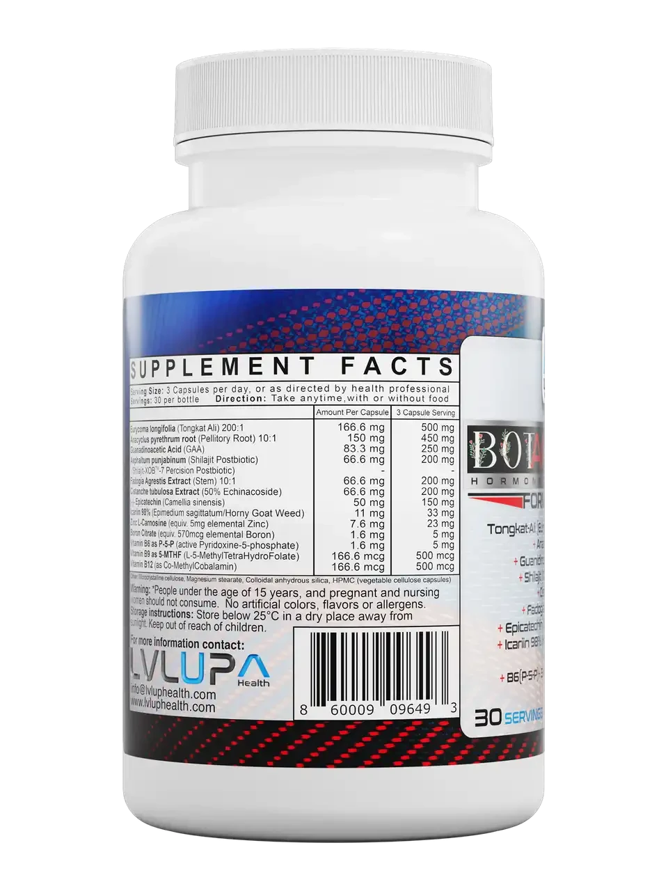 Botanabolic by LVLUP Health hormone balance unknown 