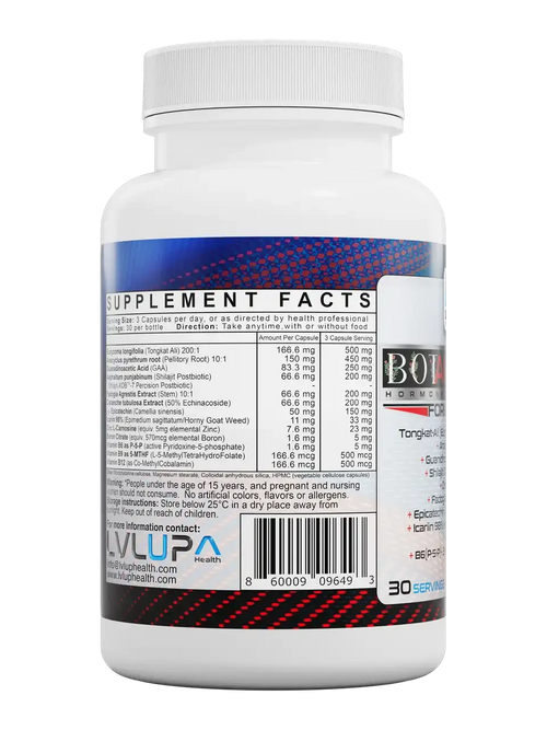 Botanabolic by LVLUP Health hormone balance unknown 