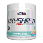 EHP Labs OxyShred Ultra Concentration – 60 Serves, Bahama Breeze tub front