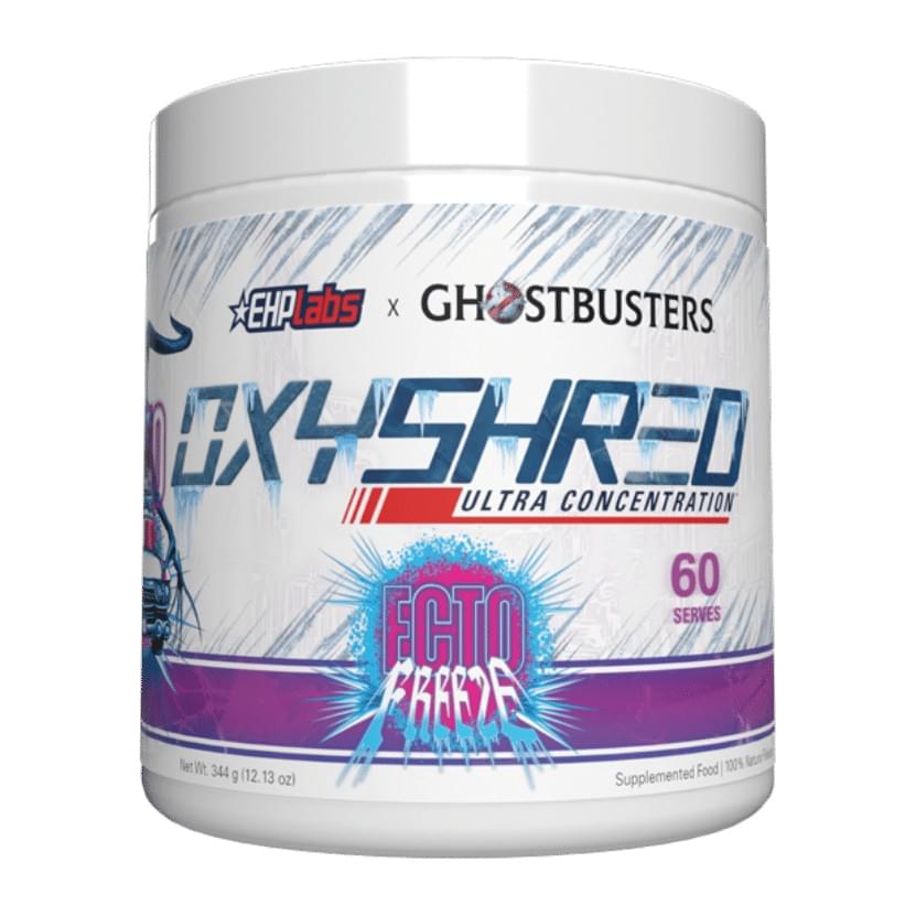 EHP Labs OxyShred Ultra Concentration – 60 Serves, Ecto Freeze tub front - Image 2