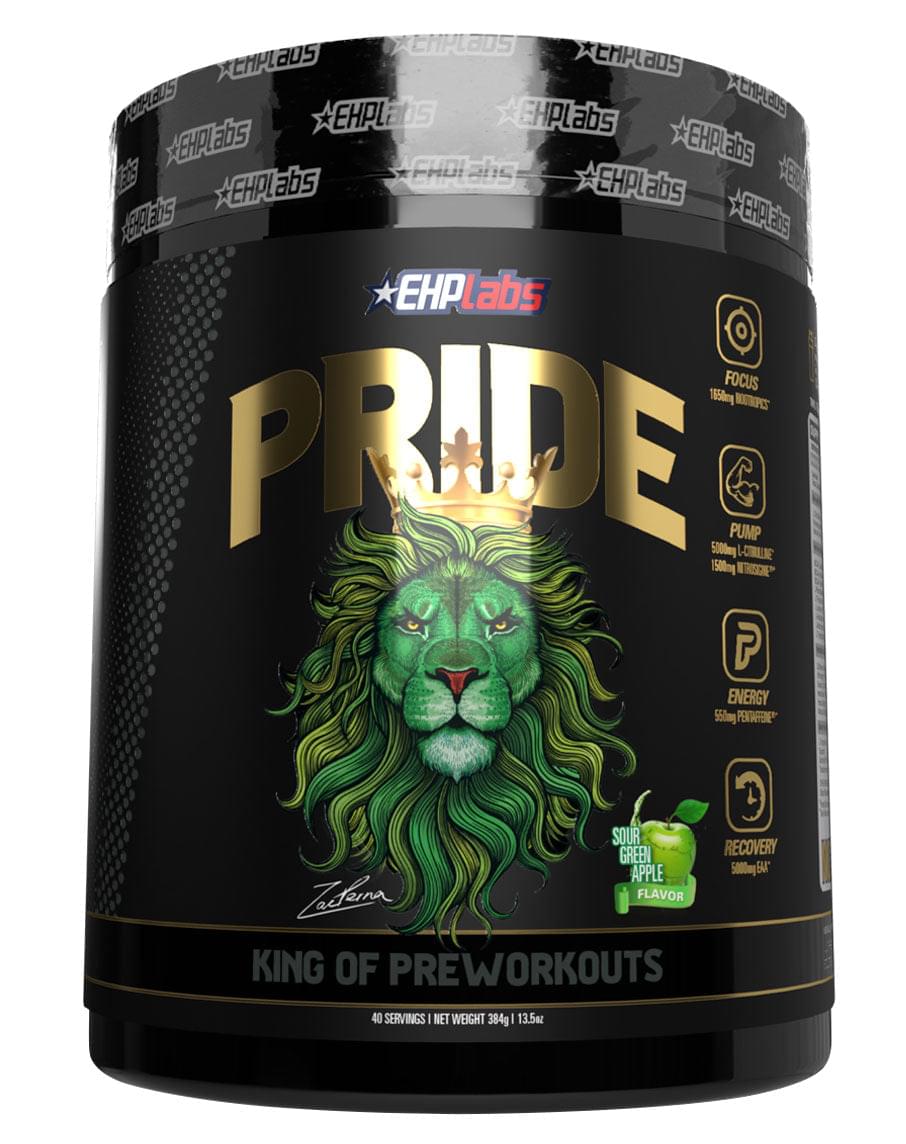 EHP Labs Pride Pre-Workout 40 Serves SOUR GREEN APPLE - Image 3