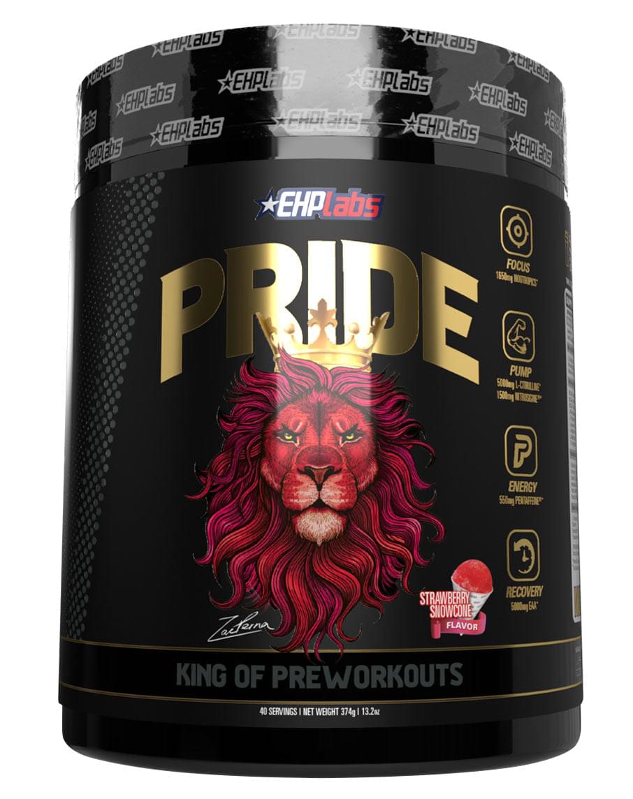 EHP Labs Pride Pre-Workout 40 Serves STRAWBERRY SNOWCONE - Image 4