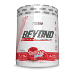 EHPlabs Beyond BCAA + EAA Amino Acid Formula – 60 Servings, Raspberry Refresh tub front