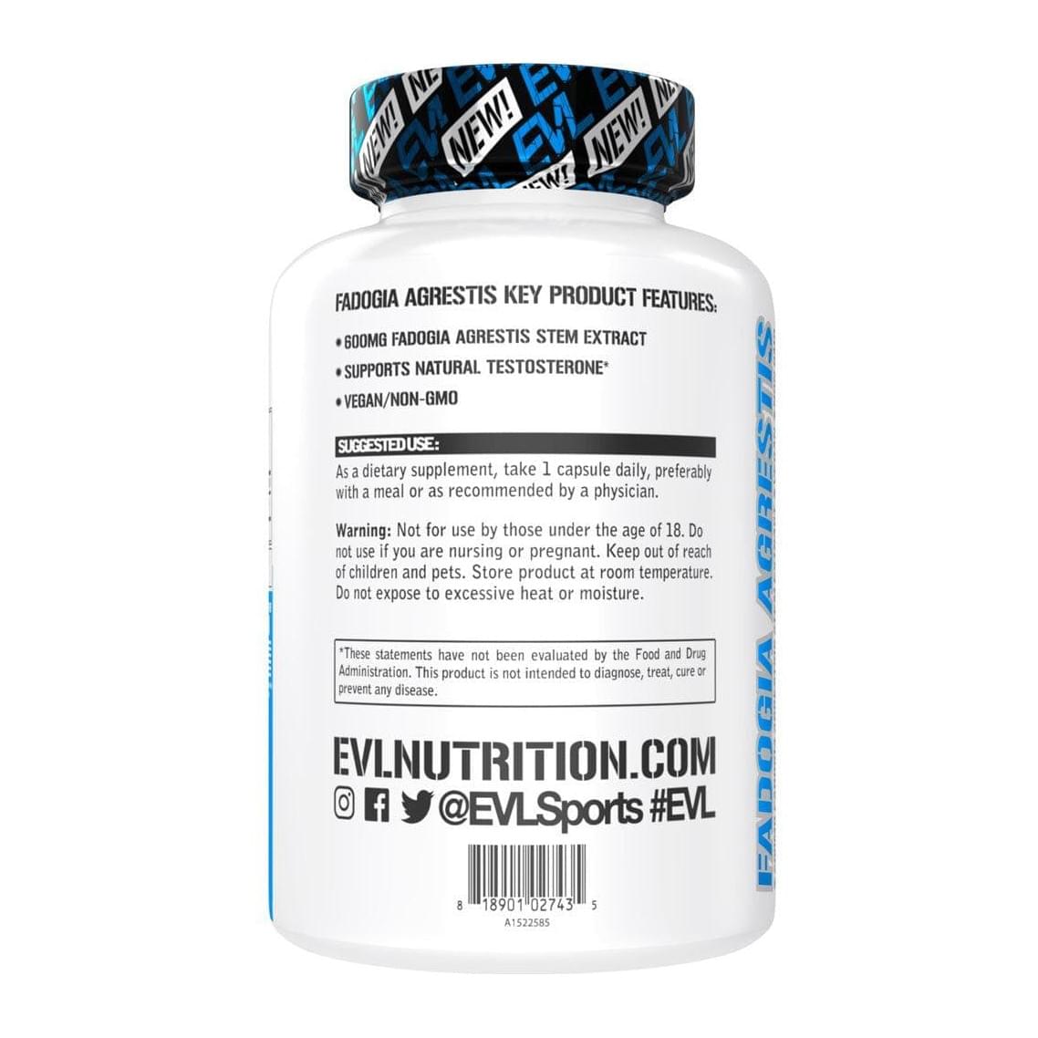 Fadogia Agrestis by EVL, directions label - Image 3