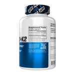 Evlution Nutrition Vitamin D3 + K2 60 Servings, supplement facts panel