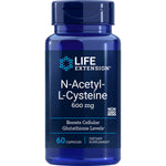 Life Extension N-Acetyl Cysteine 600 Mg, 60 vegetarian caps