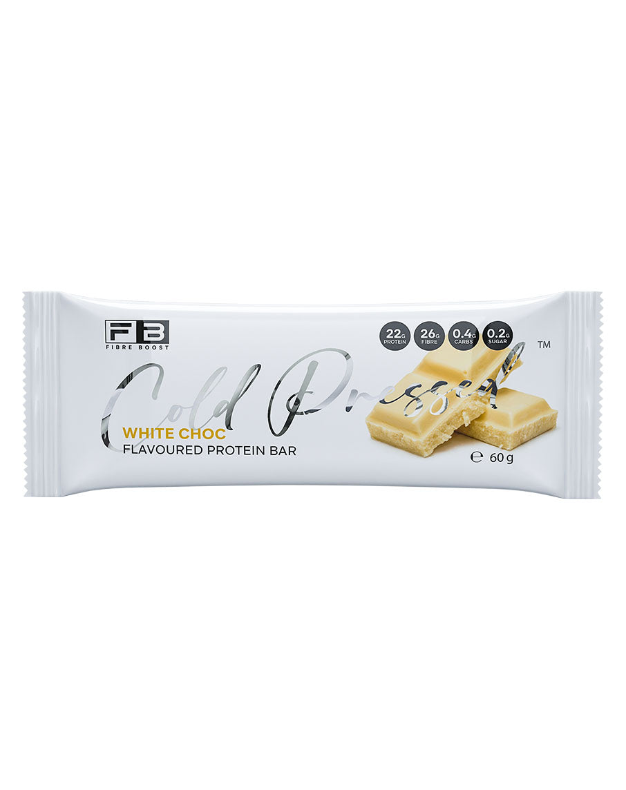 Protein Bars by Fibre Boost White Choc 1 Bar