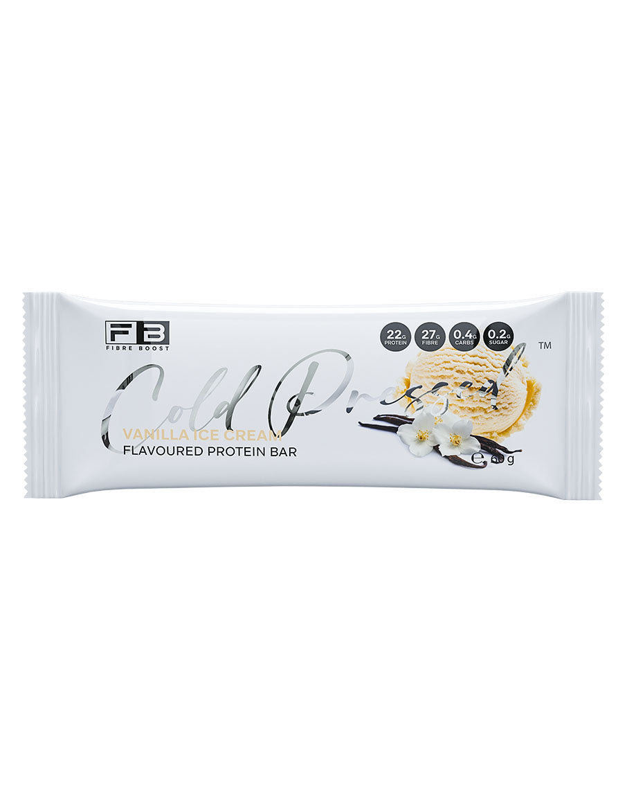 Protein Bars by Fibre Boost Vanilla Ice Cream 1 Bar