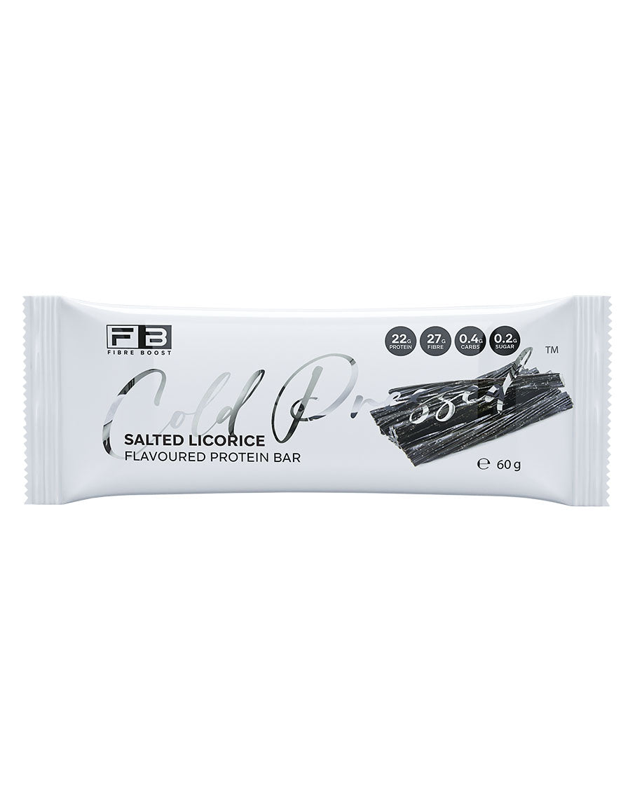 Protein Bars by Fibre Boost SALTED LICORICE 1 Bar