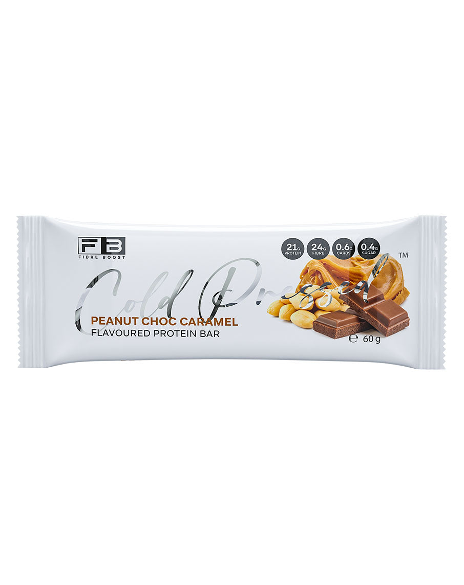 Protein Bars by Fibre Boost Peanut Choc Caramel 1 Bar - Image 45