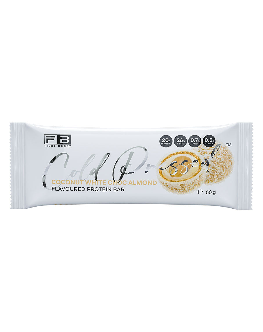 Protein Bars by Fibre Boost Coconut White Choc Almond 1 Bar - Image 26